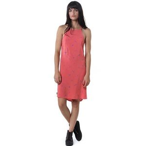 Insight KarlIe Dress with Blue Writings NWT